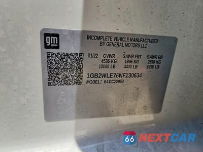Zdjęcie 13 z 13 samochodu: 2022 CHEVROLET SILVERADO C2500 HEAVY DUTY VIN:1GB2WLE76NF230634 - miniatura