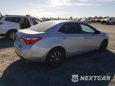 Trzecie zdjęcie samochodu z tyłu: 2014 TOYOTA COROLLA LE VIN:2T1BURHE6EC106483 - miniatura