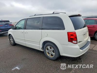 Drugie zdjęcie samochodu z przodu: 2012 DODGE GRAND CARAVAN SXT VIN:2C4RDGCG6CR324013 - miniatura