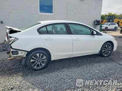 Trzecie zdjęcie samochodu z tyłu: 2013 HONDA CIVIC EXL VIN:19XFB2F90DE220161 - miniatura