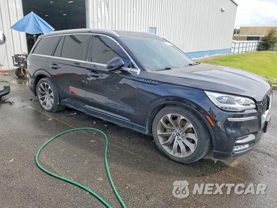 Czwarte zdjęcie samochodu z boku: 2020 LINCOLN AVIATOR GRAND TOURING VIN:5LMYJ8XY9LGL29195 - miniatura