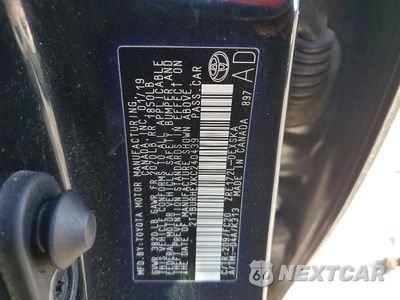 Zdjęcie 13 z 13 samochodu: 2019 TOYOTA COROLLA SE VIN:2T1BURHEXKC240439 - miniatura