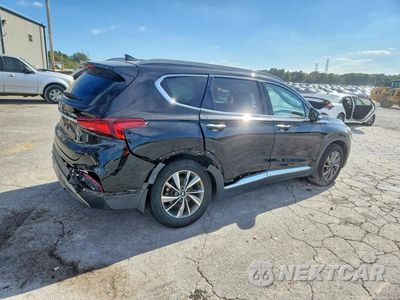 Trzecie zdjęcie samochodu z tyłu: 2020 HYUNDAI SANTA FE SEL VIN:5NMS33AD5LH174802 - miniatura