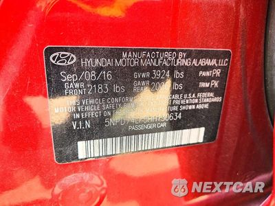 Zdjęcie 12 z 12 samochodu: 2017 HYUNDAI ELANTRA SE VIN:5NPD74LF5HH130634 - miniatura