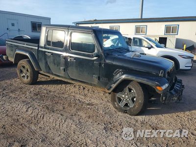 Czwarte zdjęcie samochodu z boku: 2021 JEEP GLADIATOR SPORT VIN:1C6HJTAG2ML592476 - miniatura