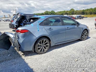 Trzecie zdjęcie samochodu z tyłu: 2022 TOYOTA COROLLA SE VIN:5YFS4MCE4NP106136 - miniatura