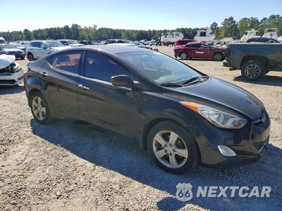 Czwarte zdjęcie samochodu z boku: 2013 HYUNDAI ELANTRA GLS VIN:KMHDH4AE7DU797501 - miniatura