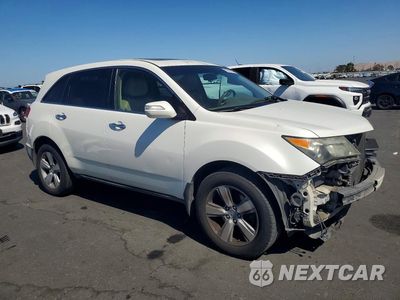 Czwarte zdjęcie samochodu z boku: 2010 ACURA MDX TECHNOLOGY VIN:2HNYD2H69AH519602 - miniatura