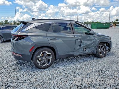 Trzecie zdjęcie samochodu z tyłu: 2024 HYUNDAI TUCSON SEL VIN:5NMJFCDEXRH323463 - miniatura