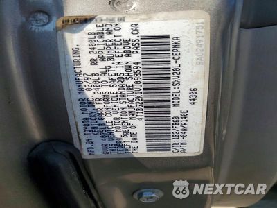 Zdjęcie 12 z 12 samochodu: 1997 TOYOTA CAMRY LE VIN:4T1BG22K1VU098594 - miniatura
