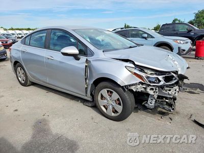 Czwarte zdjęcie samochodu z boku: 2017 CHEVROLET CRUZE LS VIN:1G1BC5SM0H7190228 - miniatura