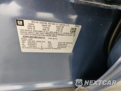 Zdjęcie 14 z 14 samochodu: 2011 CHEVROLET EQUINOX LT VIN:2CNFLEEC0B6395210 - miniatura