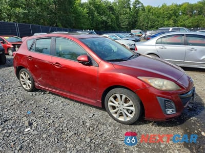 Czwarte zdjęcie samochodu z boku: 2011 MAZDA 3 S VIN:JM1BL1M54B1391016 - miniatura