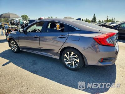 Drugie zdjęcie samochodu z przodu: 2018 HONDA CIVIC EX VIN:2HGFC2F77JH601230 - miniatura