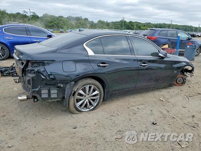 Trzecie zdjęcie samochodu z tyłu: 2018 INFINITI Q50 3.0T LUXE VIN:JN1EV7AR9JM439434 - miniatura