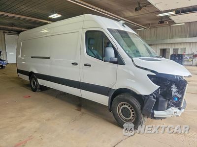 Czwarte zdjęcie samochodu z boku: 2023 MERCEDES-BENZ SPRINTER 2500 DELIVERY VAN VIN:W1Y4NDHY4PT148645 - miniatura