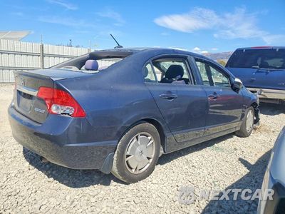Trzecie zdjęcie samochodu z tyłu: 2009 HONDA CIVIC HYBRID VIN:JHMFA36209S006866 - miniatura