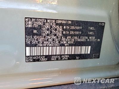 Zdjęcie 13 z 13 samochodu: 2021 TOYOTA RAV4 XLE PREMIUM VIN:JTMA1RFV5MD076837 - miniatura