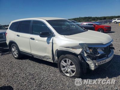Czwarte zdjęcie samochodu z boku: 2016 HONDA PILOT LX VIN:5FNYF6H18GB045409 - miniatura