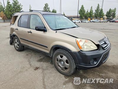 Czwarte zdjęcie samochodu z boku: 2005 HONDA CR-V LX VIN:JHLRD78595C064048 - miniatura