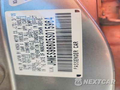 Zdjęcie 12 z 12 samochodu: 2005 HONDA CIVIC HYBRID VIN:JHMES96605S015964 - miniatura