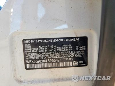 Zdjęcie 13 z 13 samochodu: 2020 BMW X1 XDRIVE28I VIN:WBXJG9C06L5P55471 - miniatura