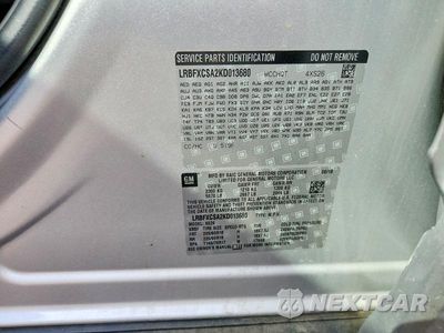 Zdjęcie 13 z 13 samochodu: 2019 BUICK ENVISION ESSENCE VIN:LRBFXCSA2KD013680 - miniatura