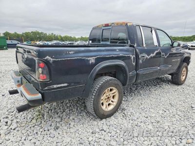 Trzecie zdjęcie samochodu z tyłu: 2002 DODGE DAKOTA QUAD SPORT VIN:1B7HG38N92S721134 - miniatura