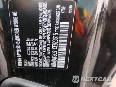 Zdjęcie 12 z 12 samochodu: 2012 BMW 328 I VIN:WBADW3C51CE823615 - miniatura