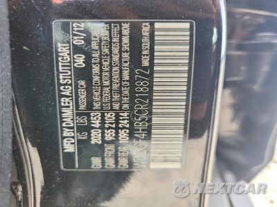 Zdjęcie 12 z 12 samochodu: 2012 MERCEDES-BENZ C 250 VIN:WDDGF4HB5CR218872 - miniatura