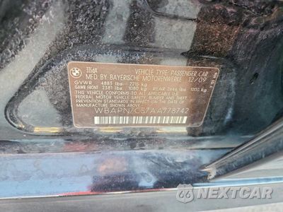 Zdjęcie 12 z 12 samochodu: 2010 BMW 335 D VIN:WBAPN7C57AA778742 - miniatura