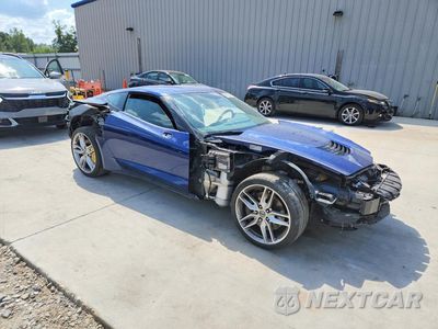 Czwarte zdjęcie samochodu z boku: 2017 CHEVROLET CORVETTE STINGRAY Z51 1LT VIN:1G1YG2D7XH5108523 - miniatura