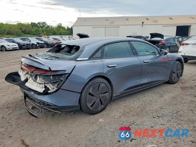 Trzecie zdjęcie samochodu z tyłu: 2026 LUCID MOTORS AIR PURE VIN:50EA1PGA1TA031423 - miniatura