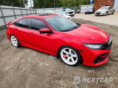 Czwarte zdjęcie samochodu z boku: 2020 HONDA CIVIC SI VIN:2HGFC1E55LH704966 - miniatura