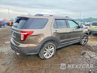 Trzecie zdjęcie samochodu z tyłu: 2015 FORD EXPLORER LIMITED VIN:1FM5K8F88FGB47853 - miniatura