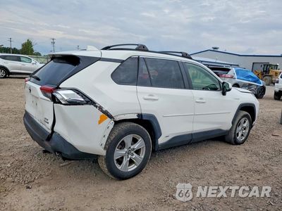 Trzecie zdjęcie samochodu z tyłu: 2020 TOYOTA RAV4 HYBRID XLE VIN:JTMR6RFV7LD004637 - miniatura