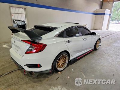Trzecie zdjęcie samochodu z tyłu: 2016 HONDA CIVIC EX VIN:2HGFC1F33GH631843 - miniatura