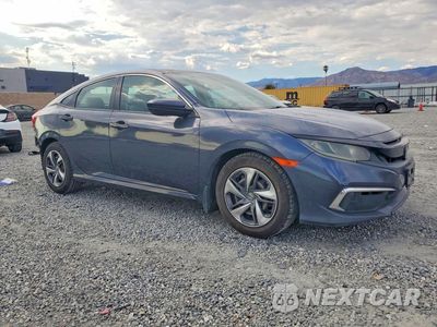 Czwarte zdjęcie samochodu z boku: 2019 HONDA CIVIC LX VIN:2HGFC2F68KH513781 - miniatura