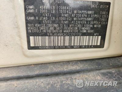 Zdjęcie 13 z 13 samochodu: 2012 SUBARU OUTBACK 2.5I VIN:4S4BRCAC7C3251718 - miniatura