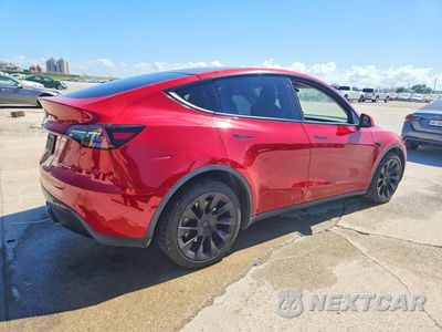 Trzecie zdjęcie samochodu z tyłu: 2022 TESLA MODEL Y VIN:7SAYGDEE5NA001311 - miniatura