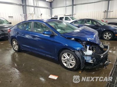 Czwarte zdjęcie samochodu z boku: 2020 HYUNDAI ELANTRA SEL VIN:5NPD84LF7LH560123 - miniatura