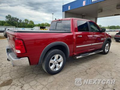 Trzecie zdjęcie samochodu z tyłu: 2013 RAM 1500 SLT VIN:1C6RR7LT9DS723133 - miniatura
