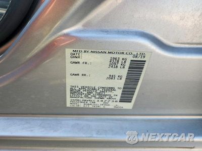 Zdjęcie 12 z 12 samochodu: 2020 NISSAN ALTIMA S VIN:1N4BL4BV6LC147738 - miniatura
