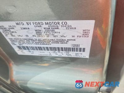 Zdjęcie 13 z 13 samochodu: 2006 FORD ESCAPE XLT VIN:1FMYU03116KA86827 - miniatura
