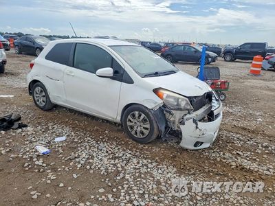 Czwarte zdjęcie samochodu z boku: 2013 TOYOTA YARIS 3-DOOR LE VIN:JTDJTUD30DD567931 - miniatura