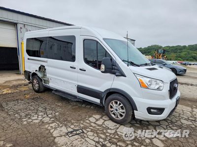 Czwarte zdjęcie samochodu z boku: 2022 FORD TRANSIT T-350 VIN:1FBAX2CG2NKA78509 - miniatura