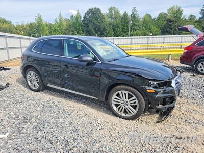 Czwarte zdjęcie samochodu z boku: 2019 AUDI Q5 PREMIUM PLUS VIN:WA1BNAFY1K2027917 - miniatura