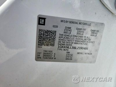 Zdjęcie 13 z 13 samochodu: 2020 GMC ACADIA AT4 VIN:1GKKNLLS6LZ190495 - miniatura