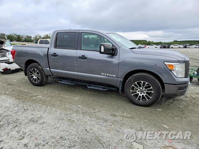 Czwarte zdjęcie samochodu z boku: 2023 NISSAN TITAN SV VIN:1N6AA1EF2PN100910 - miniatura