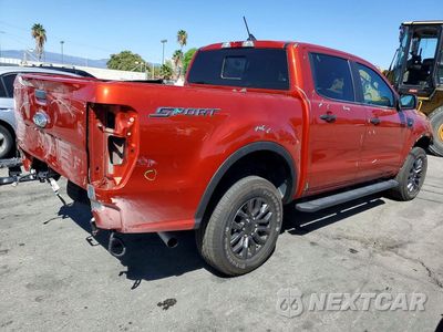 Trzecie zdjęcie samochodu z tyłu: 2023 FORD RANGER XL VIN:1FTER4EH0PLE01476 - miniatura